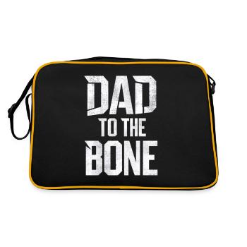 Papa jusqu’à l’os Style unique - Sac Retro - noir/or - Dos