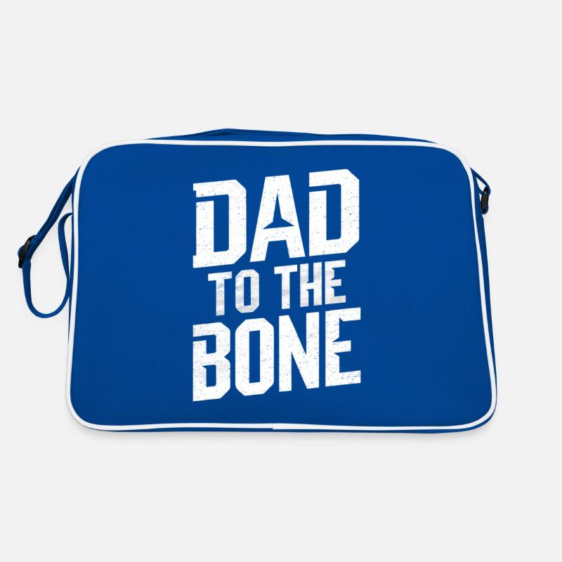 Dad To The Bone Strong Expression Retro Bag