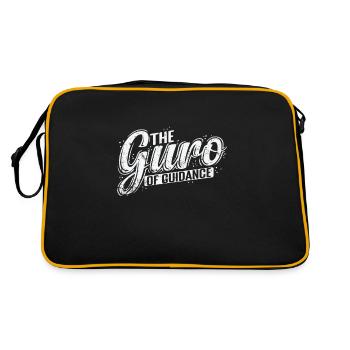The Guru of Guidance - Retro Bag - black/gold - Back