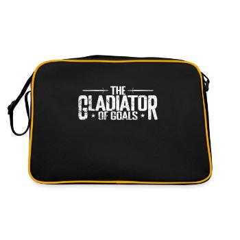 The Gladiator of Goals - Retro Bag - black/gold - Back