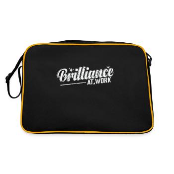 L’éclat au travail - Sac Retro - noir/or - Dos