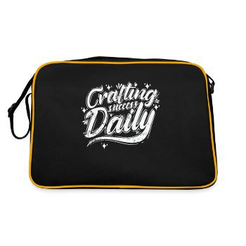 Réussir l’artisanat au quotidien - Sac Retro - noir/or - Dos