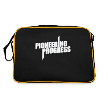 Progrès pionniers - Sac Retro - noir/or - Dos