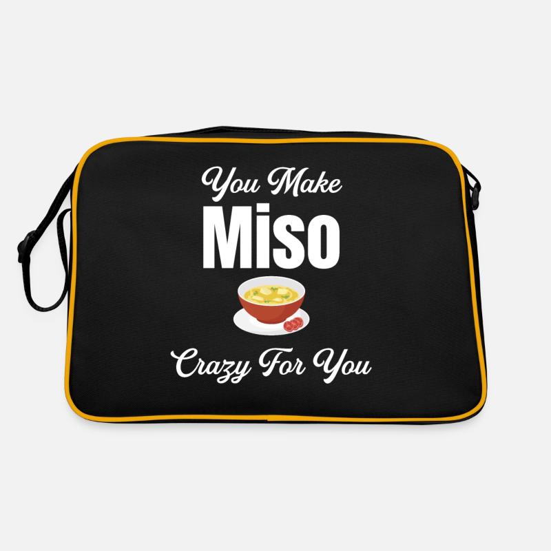 Sie Machen Miso Verrückt Nach Chinesischen Retro Tasche