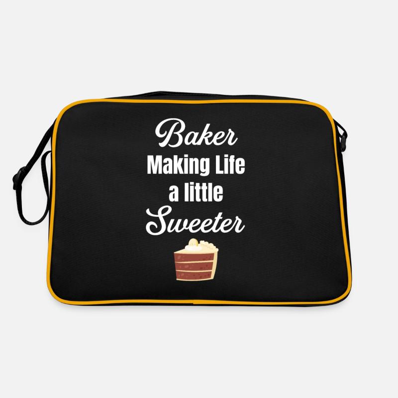 Bakers make life a little sweeter. Bake Retro Bag