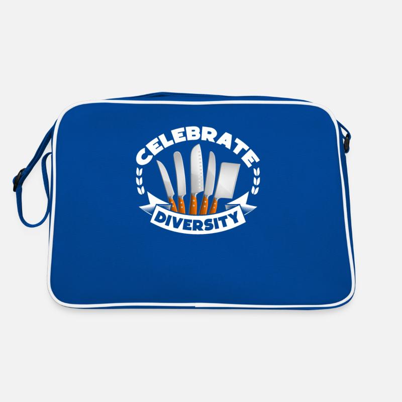 Feiern Sie Die Vielfalt Retro Tasche