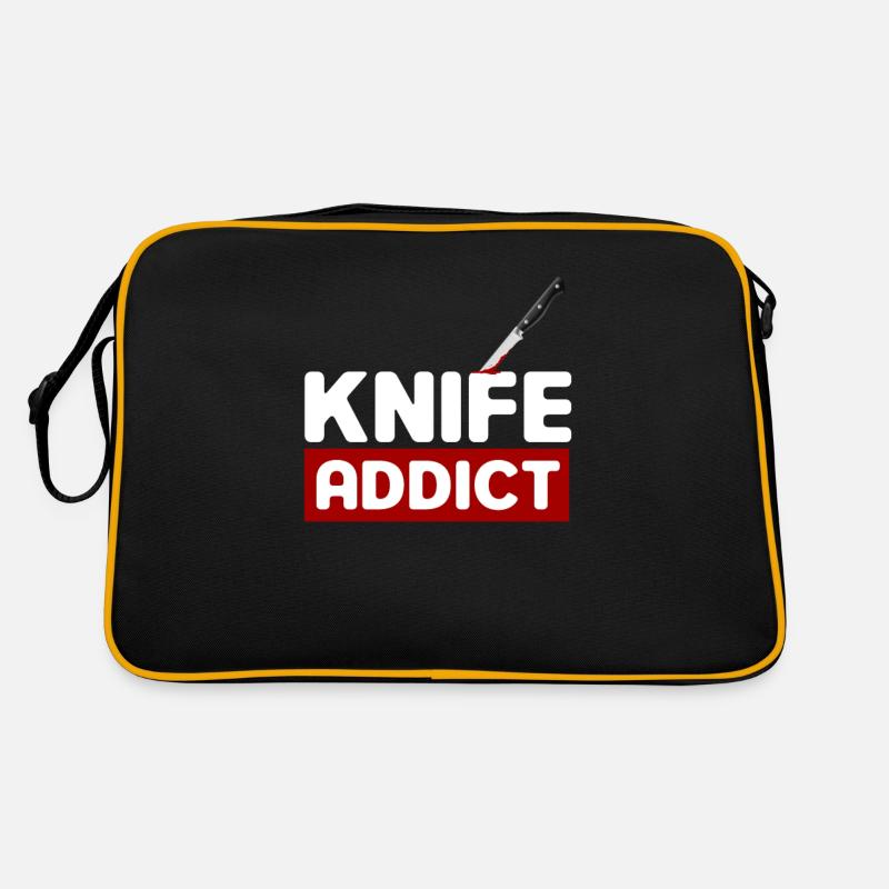 Messer-süchtiger Retro Tasche