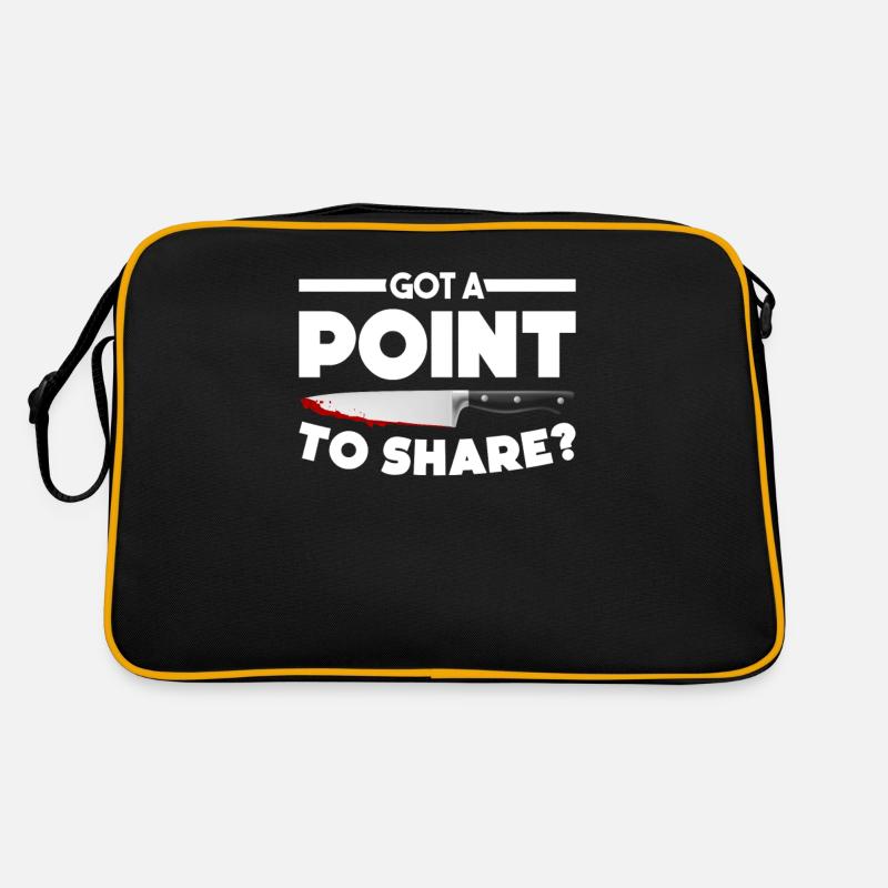J’ai un point à partager Sac Retro
