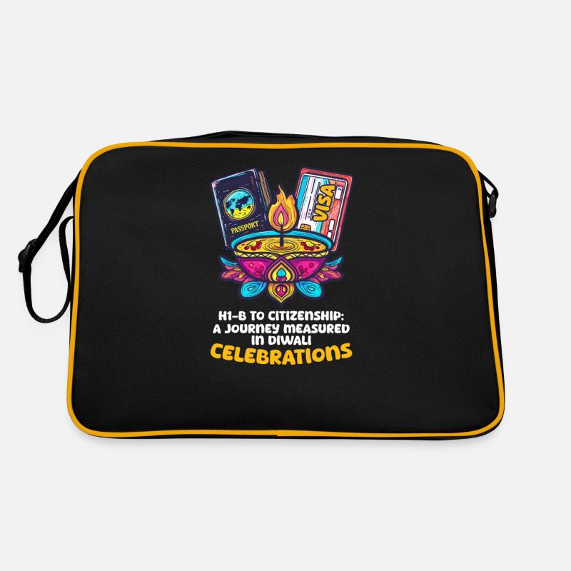 American Indian H1-B to Citizenship Retro Bag