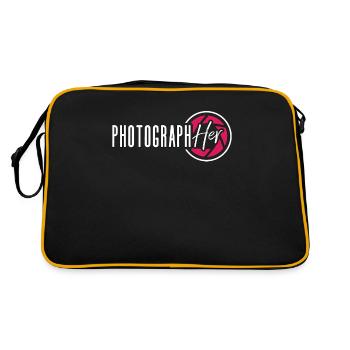 Photographe Photographe Caméraman Séance Photo - Sac Retro - noir/or - Dos