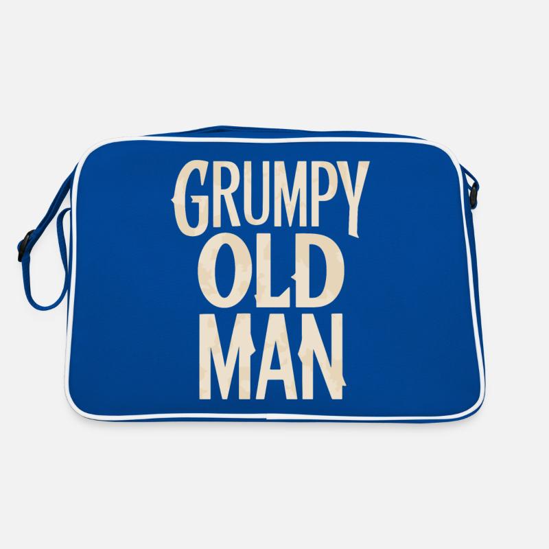 Grumpy Old Man Unmistakable Style Retro Bag