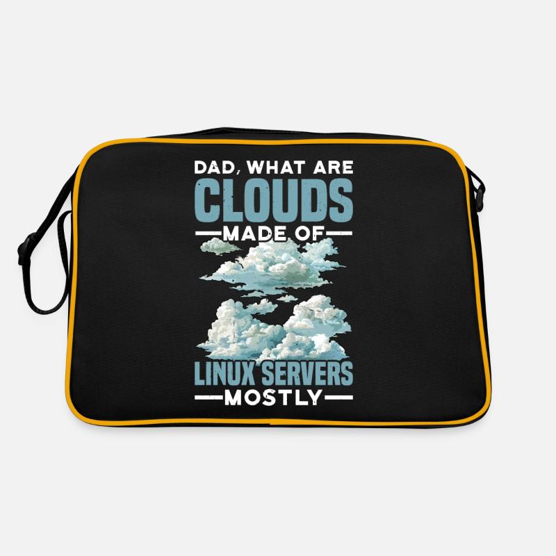 De quoi sont faits les nuages, les serveurs Linux principalement 31 Sac Retro