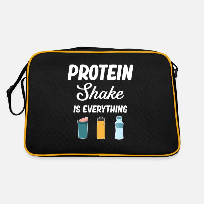 Protein-shake Ist Alles, Cardio-training, Retro Tasche