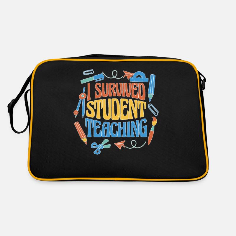 J'ai survécu à l'enseignement des étudiants 6 Sac Retro