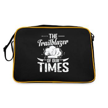 Le pionnier de notre époque - Sac Retro - noir/or - Dos