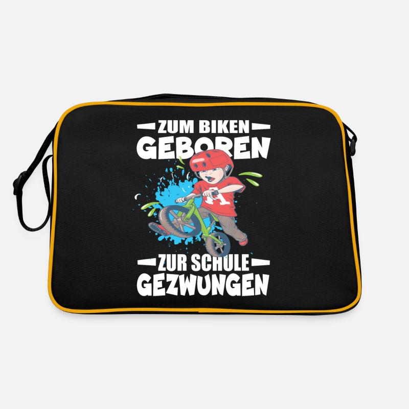 Né pour faire du vélo, forcé d’aller à l’école Sac Retro