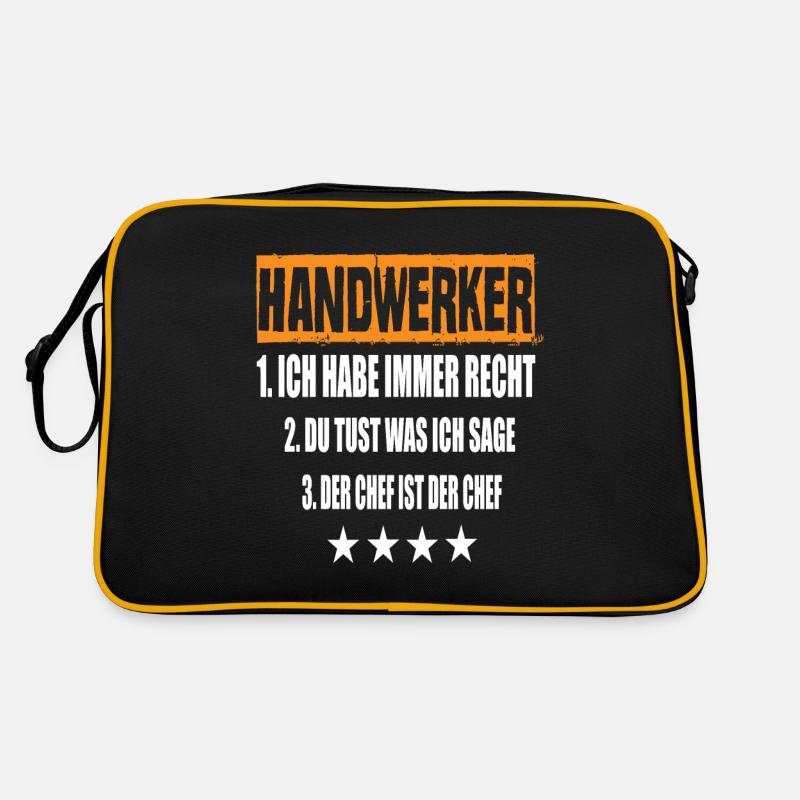Handwerker Retro Tasche