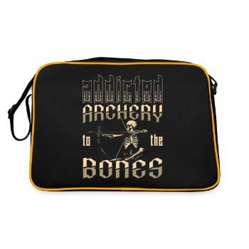 Archery Archery Archery Archer - Retro Bag - black/gold - Back