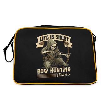 Bow Hunting Bow Hunter - Retro Bag - black/gold - Back
