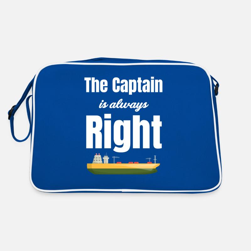 The captain is always right. Ship cruise, Retro Bag