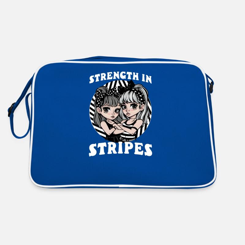 Ehlers Danlos La force des rayures Sac Retro