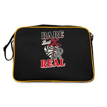 Ehlers Danlos Rare But Real - Retro Bag - black/gold - Back