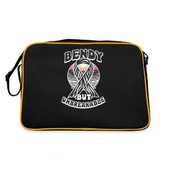 Ehlers Danlos Bendy mais incassable - Sac Retro - noir/or - Dos