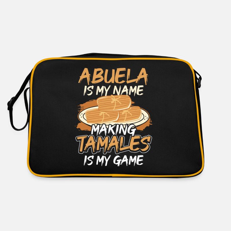 Mexican Food Tamale Retro Bag