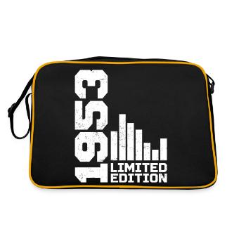 Vintage 1953 Birthday Gift 1953 1953 - Retro Bag - black/gold - Back