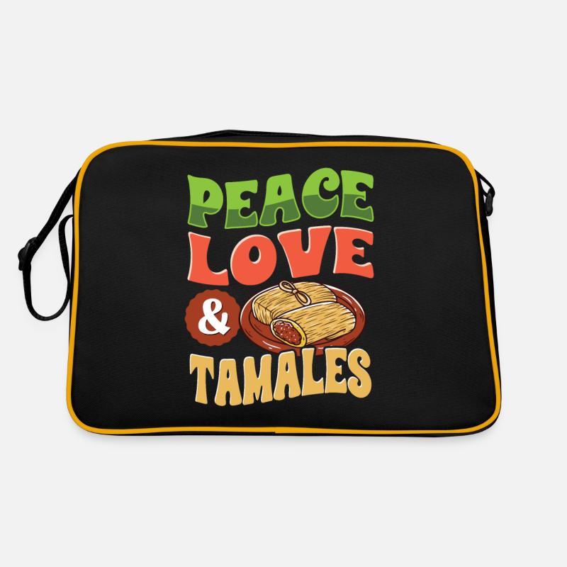 Mexican Food Tamale Retro Bag