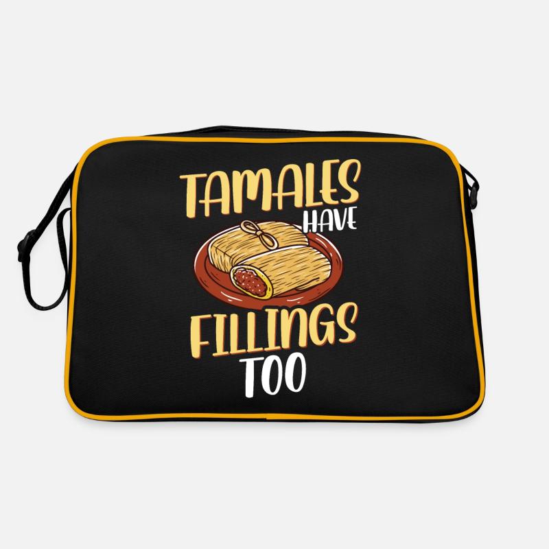 Mexican Food Tamale Retro Bag
