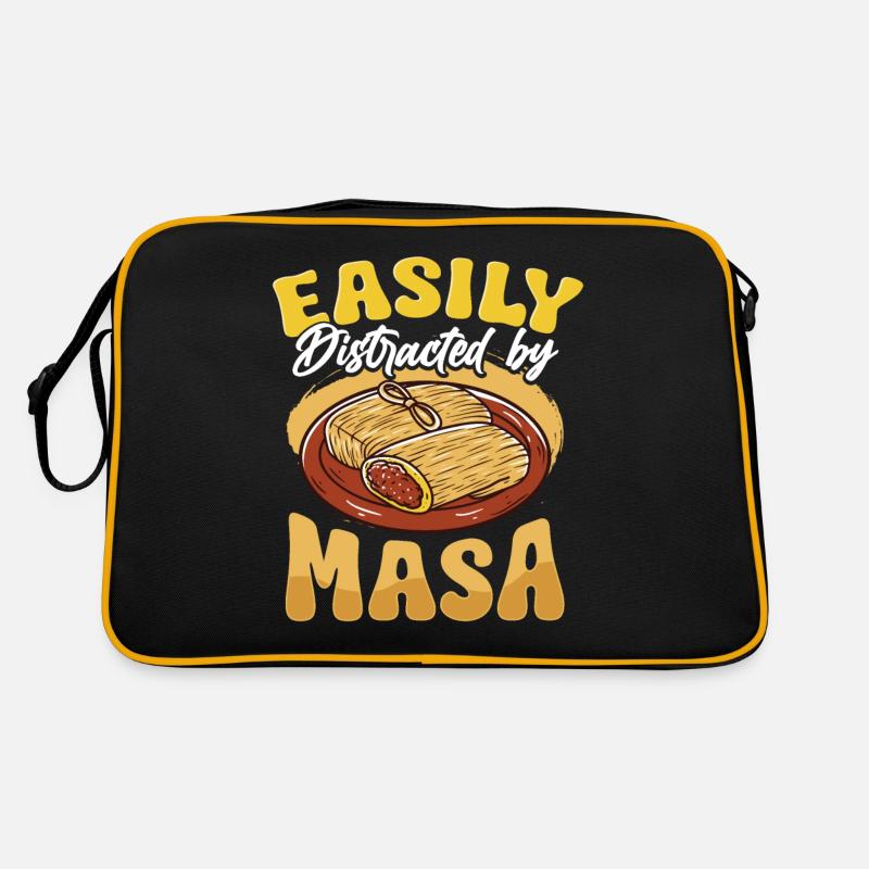 Mexican Food Tamale Retro Bag