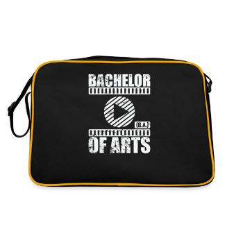 Baccalauréat ès arts en études créatives - Sac Retro - noir/or - Dos
