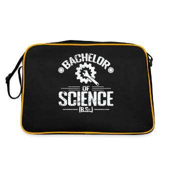 Baccalauréat en sciences Études scientifiques - Sac Retro - noir/or - Dos