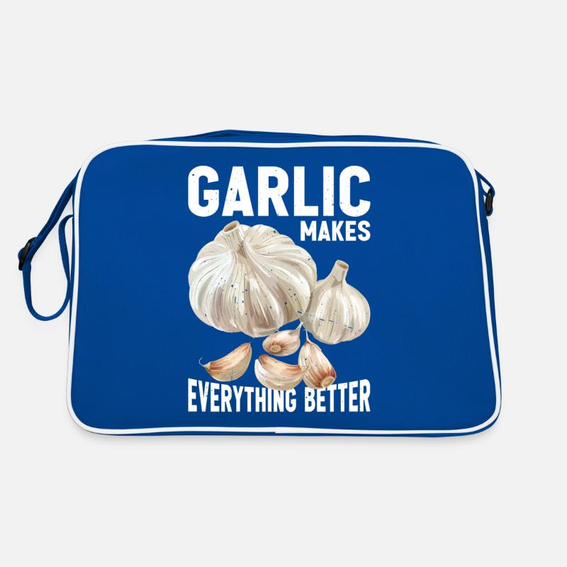 Garlic Makes Everything Better 21 Retro Tasche