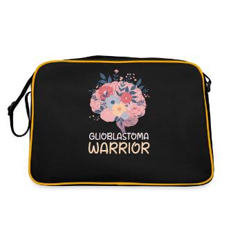 Sensibilisation au glioblastome Glioblastoma Fighter - Sac Retro - noir/or - Dos