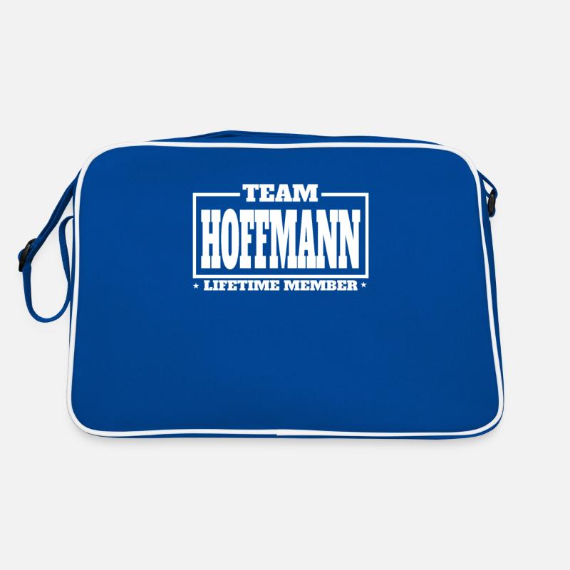 Team Hoffmann Birth Name Last Name Gift Retro Bag