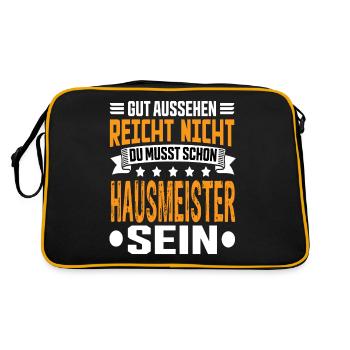 Gardien - Sac Retro - noir/or - Dos