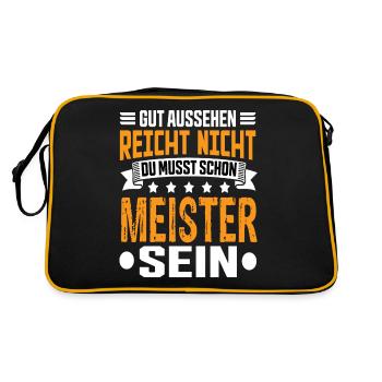 Master - Retro Bag - black/gold - Back