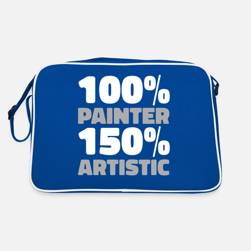 Peintre, Vernisseur, Sac Retro