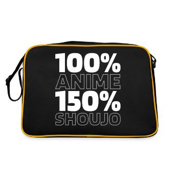 Manga d’anime - Sac Retro - noir/or - Dos