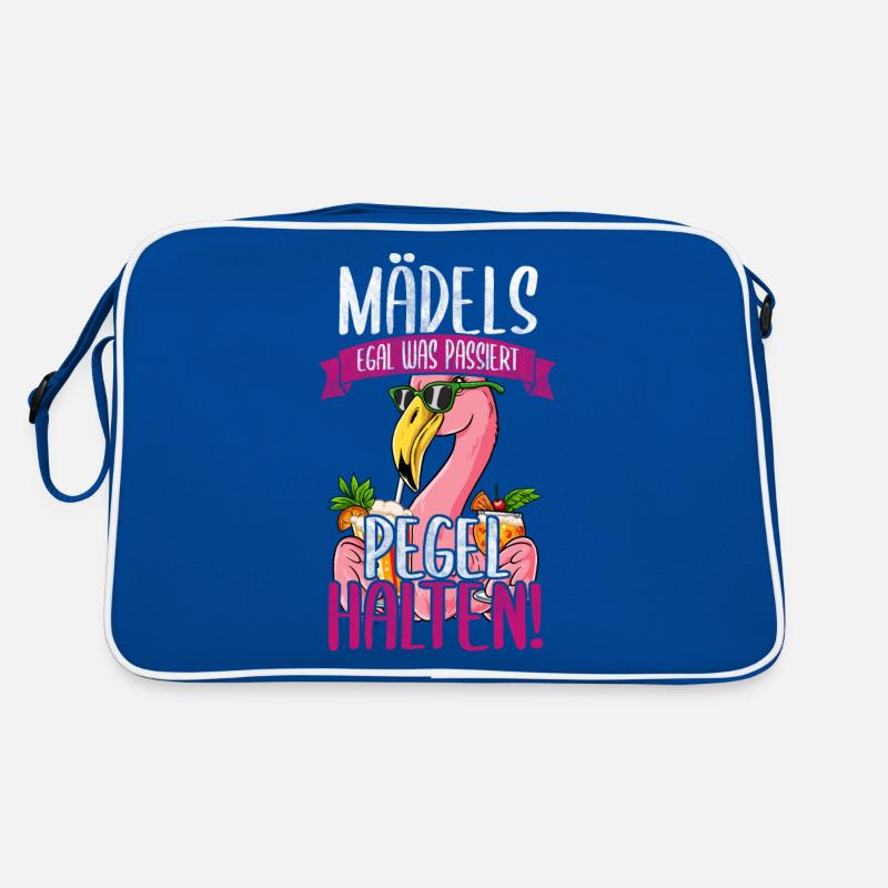 Mädels Egal Was Passiert Pegel Halten Retro Tasche