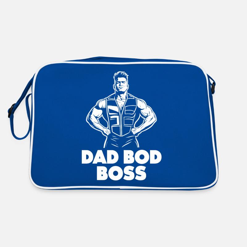 Stolzer Vater Starker Charakter Retro Tasche