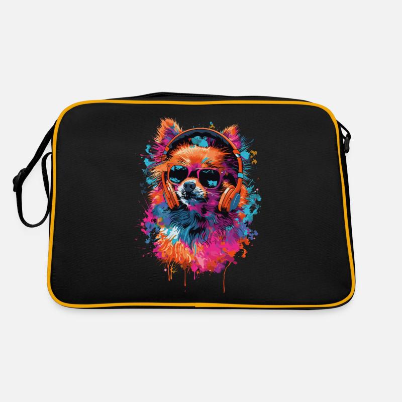 Pomeranian Retro Tasche