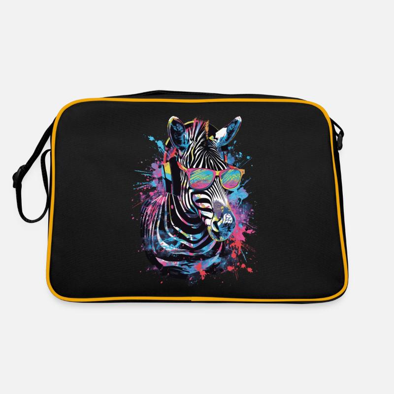 Zebra Retro Bag