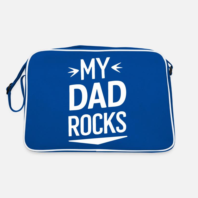 Mon père arbore des graphismes élégants Sac Retro