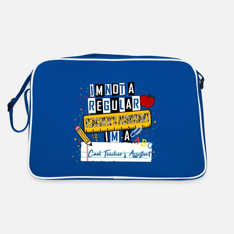 Je ne suis pas un enseignant assistant régulier professeur cool A Sac Retro