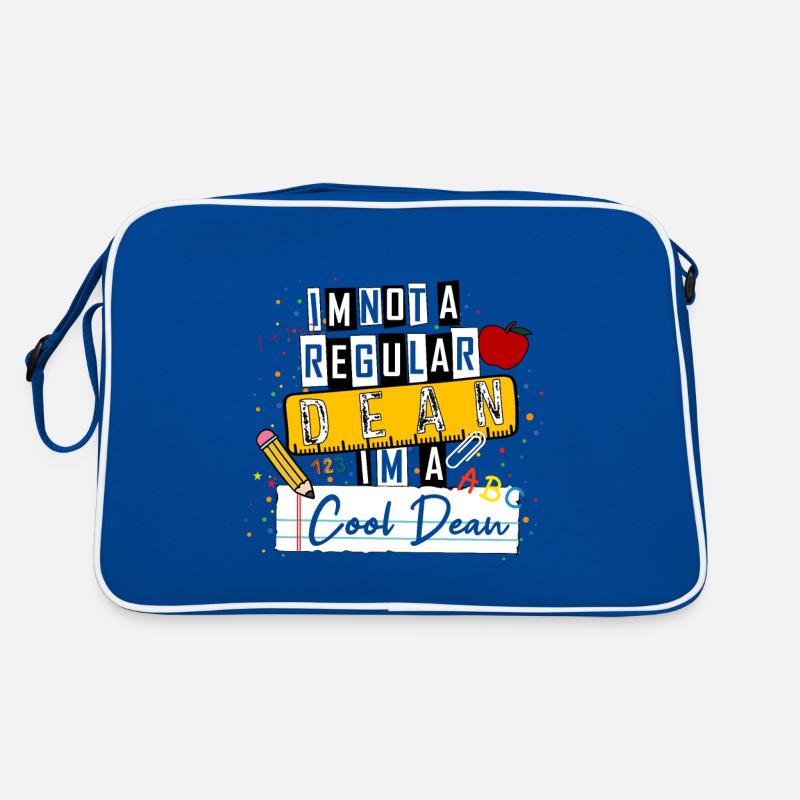 I'm Not a Regular Dean I'm a Cool Dean Funny Retro Bag
