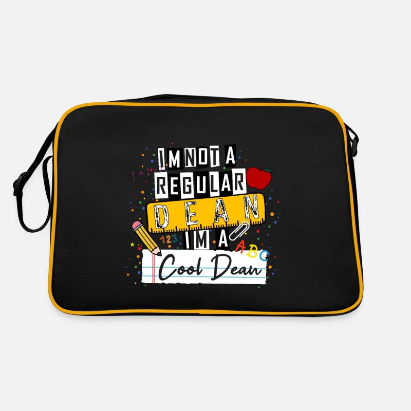 I'm Not a Regular Dean I'm a Cool Dean Funny Retro Bag