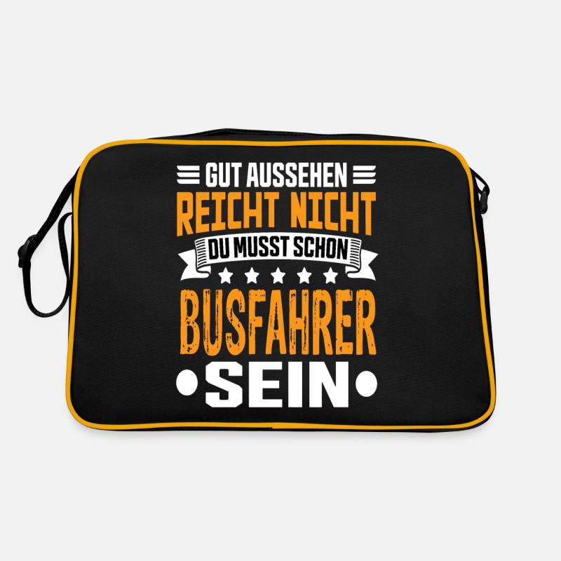 Bus Driver Bus Best Bus Driver Bus Driver Saying Retro Bag